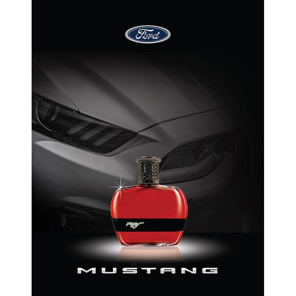 ☆MOMO小屋☆ FORD MUSTANG 福特野馬 美式傳奇 男性淡香水 100ml-細節圖2