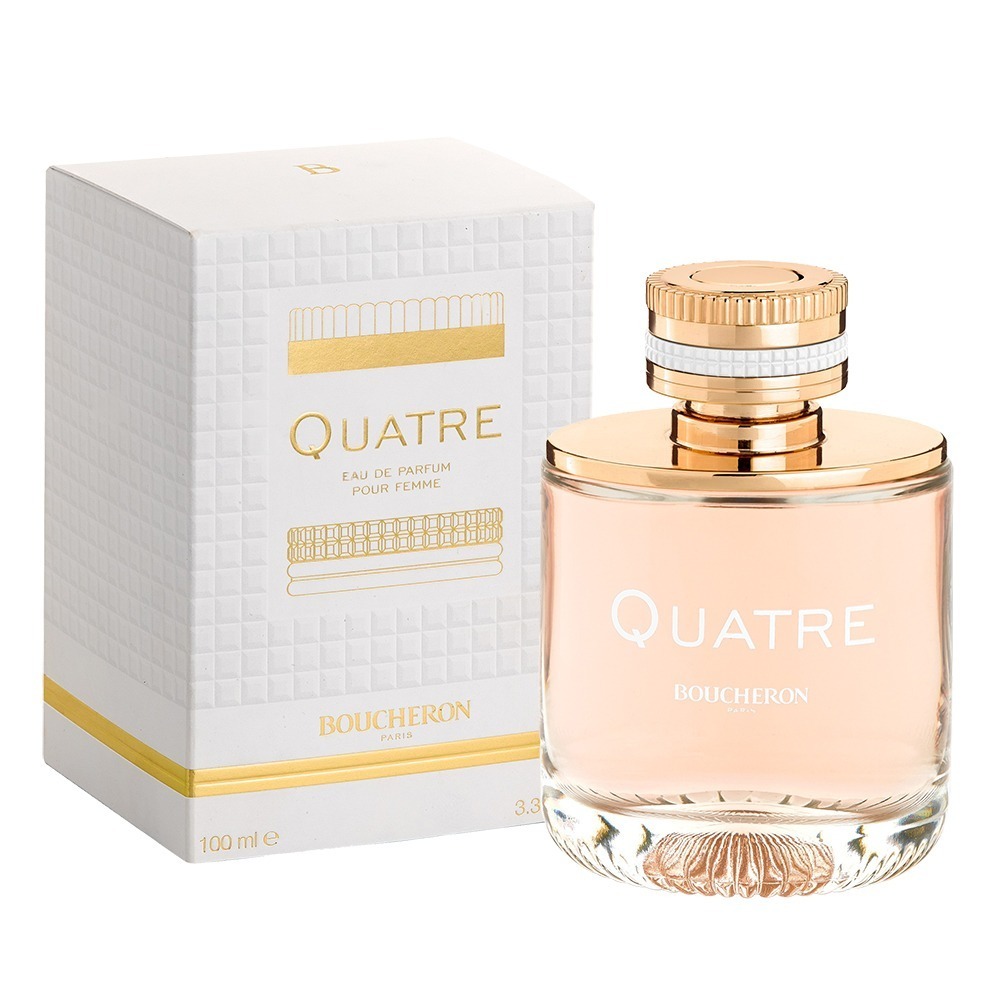 ☆MOMO小屋☆ BOUCHERON QUATRE 伯瓊 經典環戒 女性淡香精 30ml / 100ml / TEST-細節圖2