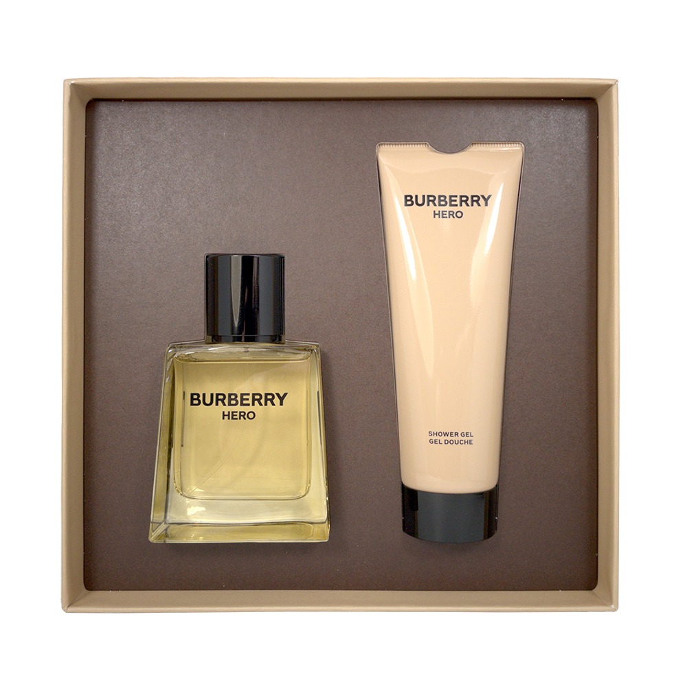 BURBERRY Hero 英雄神話 香氛精選禮盒 (淡香水50ml+沐浴膠75ml)-細節圖2