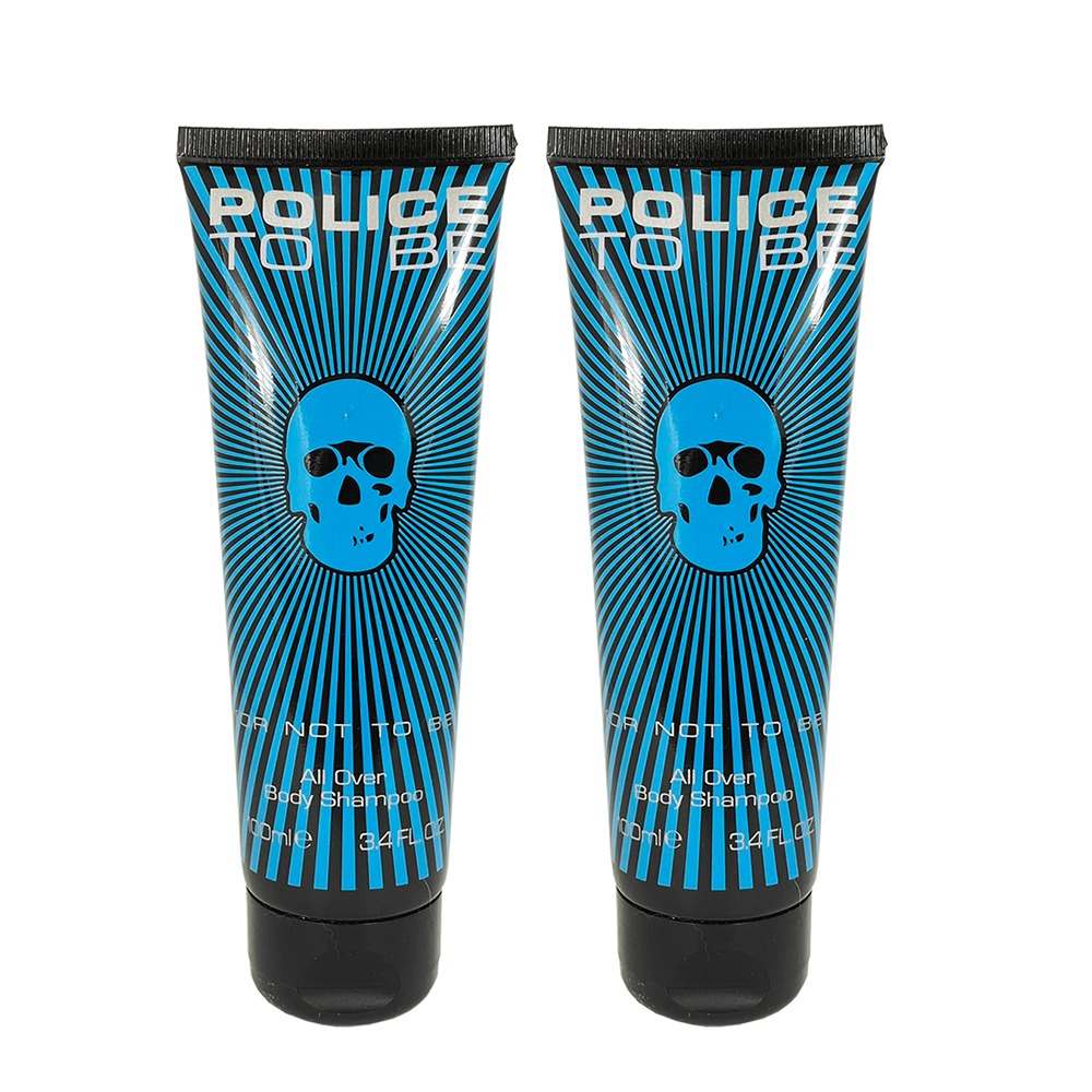 Police To Be 系列 香氛沐浴露 100ml (態度/迷彩/雅痞/叢林) 任選2瓶-規格圖1