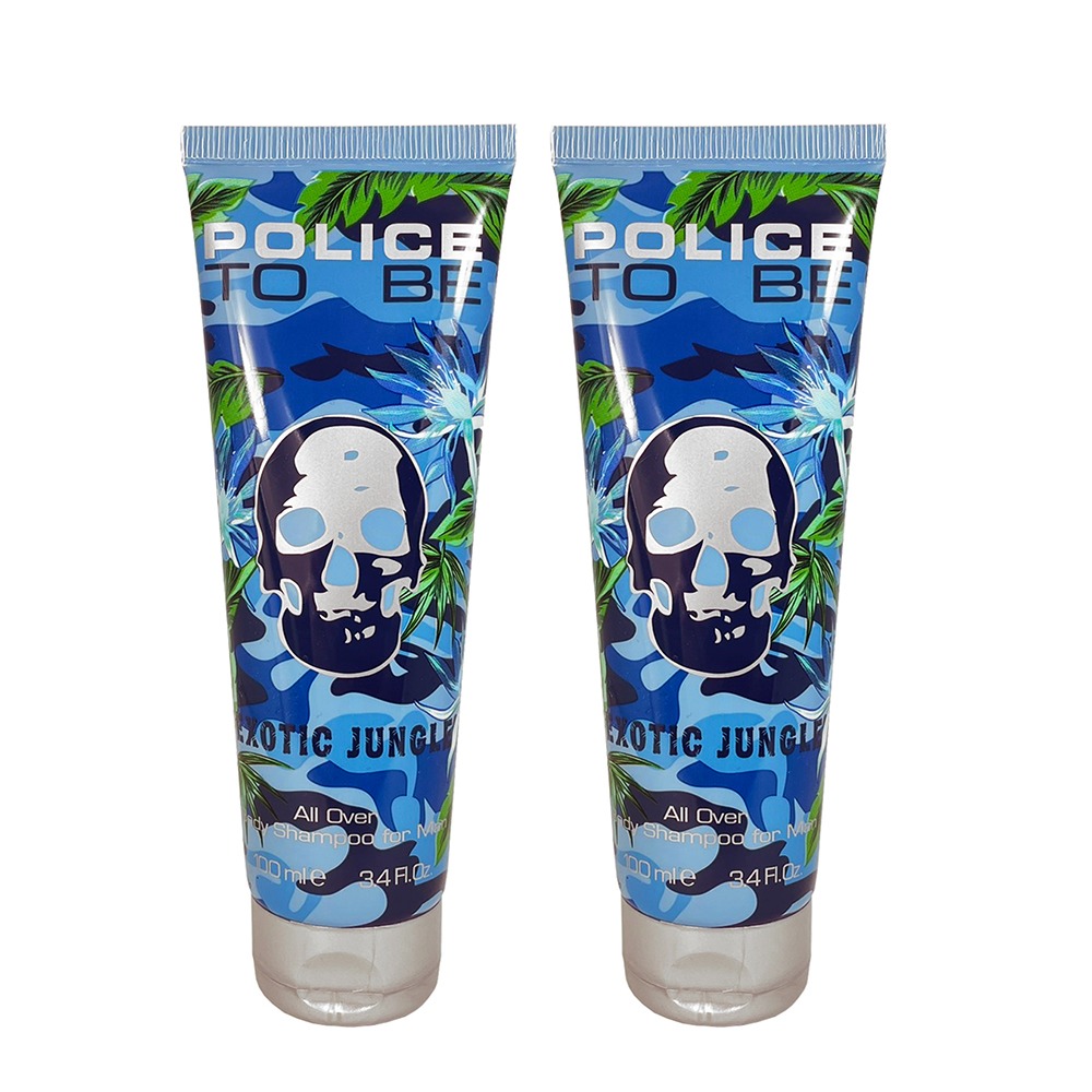 Police To Be 系列 香氛沐浴露 100ml (態度/迷彩/雅痞/叢林) 任選2瓶-規格圖1