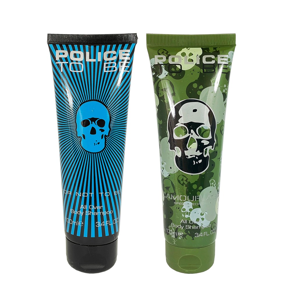 Police To Be 系列 香氛沐浴露 100ml (態度/迷彩/雅痞/叢林) 任選2瓶-規格圖1