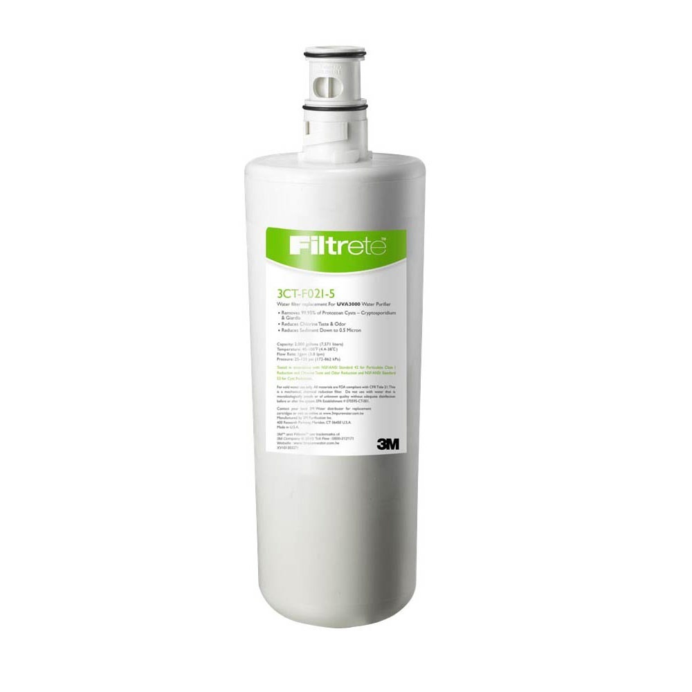 【全新公司貨】3M UVA2000紫外線殺菌淨水器專用濾心 + 燈匣 (殺菌燈匣 +濾芯)-細節圖2