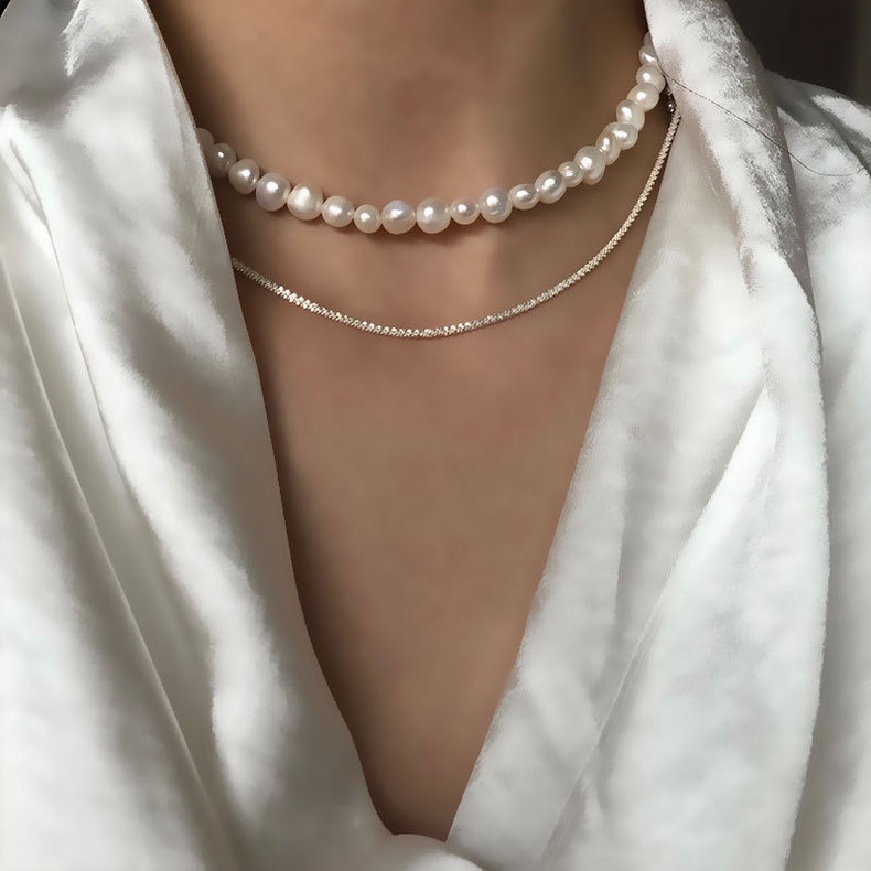 心飾Acc🇰🇷快速出貨「純銀滿天星兩用項鍊/手鍊 s925純銀 滿天星腳鍊 純銀腳鍊 腳鏈 正生 手鍊 飾品吊墜項鍊-細節圖3