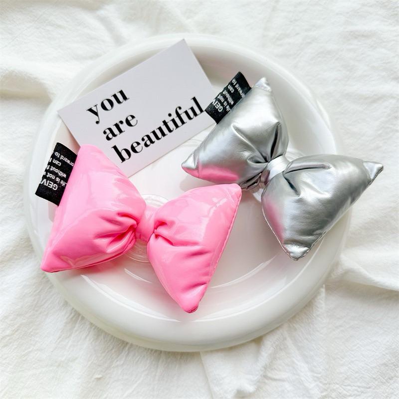 心飾Acc🇰🇷快速出貨「韓國立體蝴蝶結支架 / 氣囊支架 懶人支架 追劇神器 iPhone 15 pro 韓國東大門-細節圖3