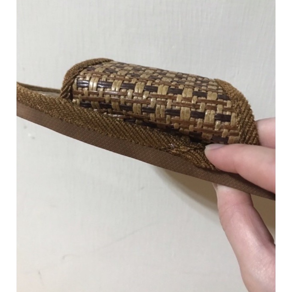 【升級】臺灣唯一正版🤍手作橡膠日式藤草拖鞋🤍榻榻米托鞋/除臭抗菌/防滑透氣/靜音柔軟/不流腳汗 防疫拖鞋 辦公室-細節圖4