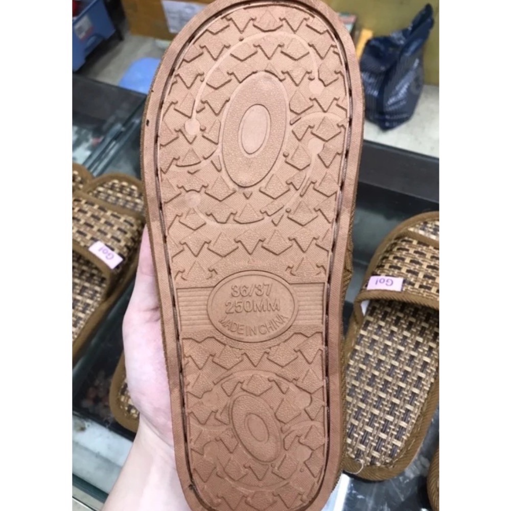 【升級】臺灣唯一正版🤍手作橡膠日式藤草拖鞋🤍榻榻米托鞋/除臭抗菌/防滑透氣/靜音柔軟/不流腳汗 防疫拖鞋 辦公室-細節圖5