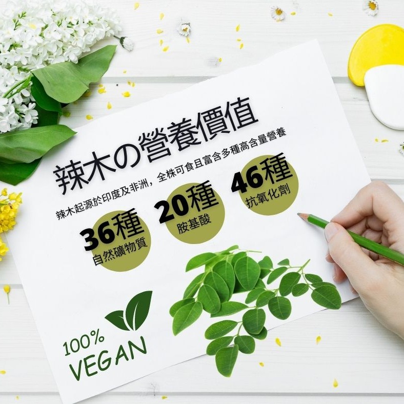 【超級食物專賣店】奇蹟辣木順暢錠 / 順暢輕盈好心情-細節圖2