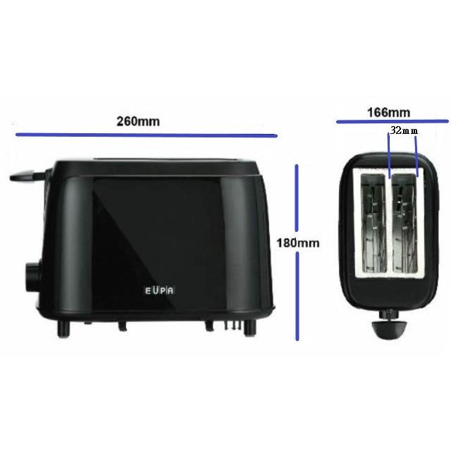 A-Q小家電 燦坤 優柏 EUPA 跳式麵包機 厚片 烤麵包機 麵包機 早餐店 TSK-P255-細節圖2