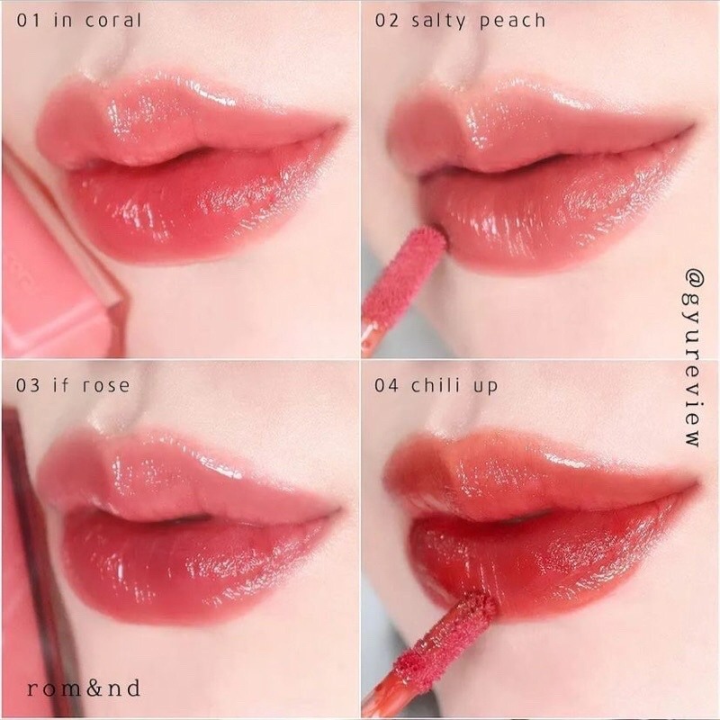 Coco｜Romand Dewy Ful Water Tint 霧面Romand Blur Fudge 唇釉- Coco