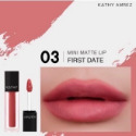 全色號 超美｜KATHY AMREZ 迷你唇釉 MINI Matte lip 1.5g 不沾杯 持色 保濕 泰妝-規格圖8