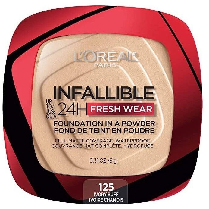 Coco｜LOreal 巴黎萊雅24HR油光OUT恆霧粉餅 粉餅 粉底 定妝 粉底液 16HR Loreal-細節圖2