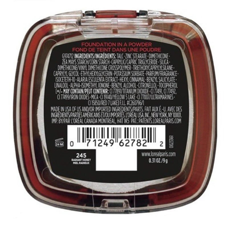 Coco｜LOreal 巴黎萊雅24HR油光OUT恆霧粉餅 粉餅 粉底 定妝 粉底液 16HR Loreal-細節圖3