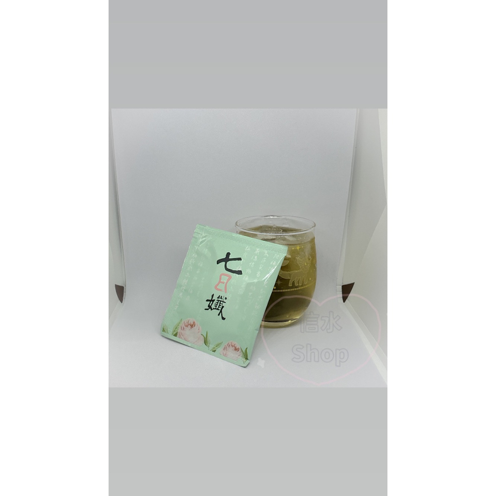 《現貨》玫瑰綠茶 七日纖纖體茶包-細節圖3