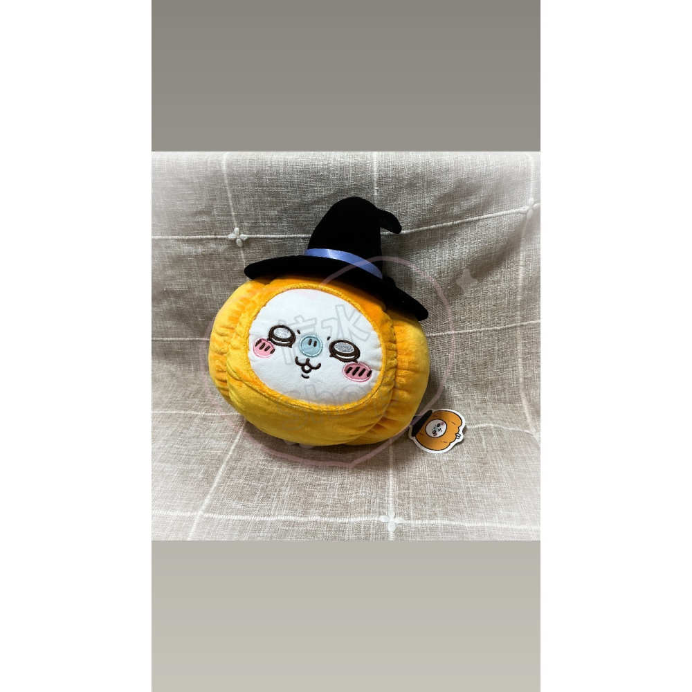 日本吉伊卡哇Chiikawa景品大娃 南瓜烏薩奇 南瓜小桃-細節圖3
