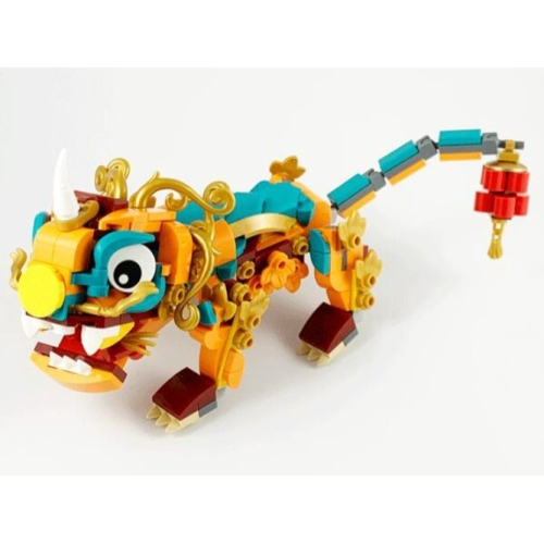 【小荳樂高】LEGO 新春系列 80106 全新未組 年獸一隻 Lion Ceremonial(Nian) nian01
