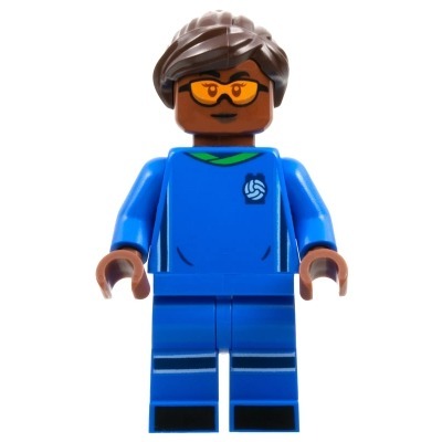 【小荳樂高】LEGO 足球員 藍隊 Soccer Player (21337原裝人偶) idea138