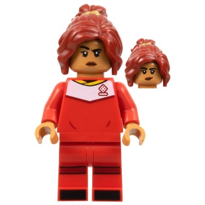 【小荳樂高】LEGO 足球員 紅隊 Soccer Player (21337原裝人偶) idea141