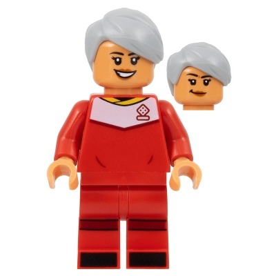 【小荳樂高】LEGO 足球員 紅隊 Soccer Player (21337原裝人偶) idea143