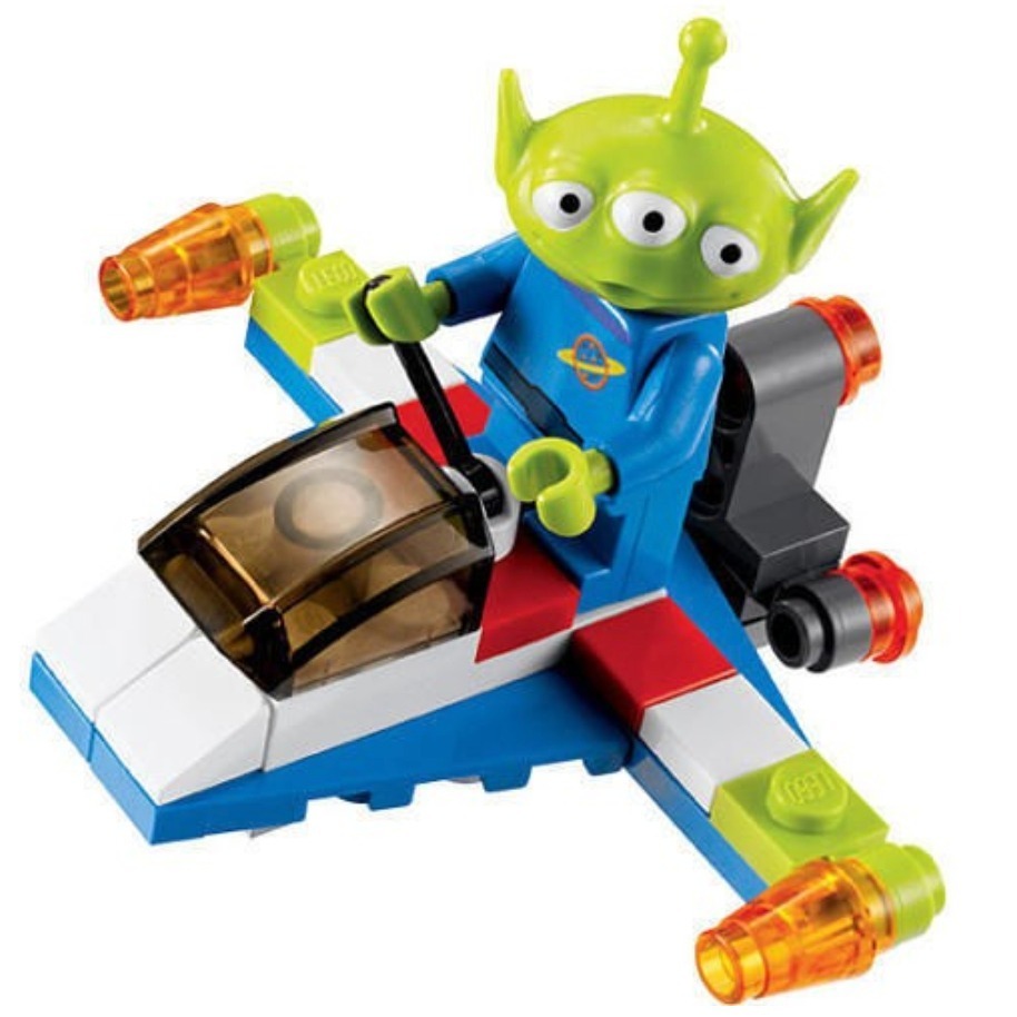 絕版品!!【小荳樂高】LEGO  玩具總動員系列 30070 三眼怪和小飛船 全新未拆封 袋裝-細節圖2