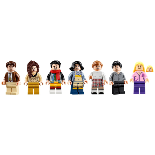 【小荳樂高】LEGO 10292 六人行 人偶 共7隻 錢德勒 珍妮絲 瑞秋 喬伊 莫尼卡 羅斯 菲比