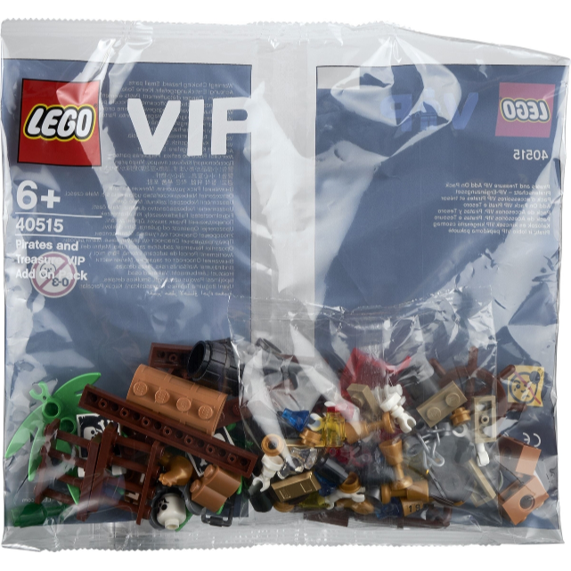 【小荳樂高】LEGO 海盜系列 40515 海盜和寶物零件補充包 VIP限定-細節圖2
