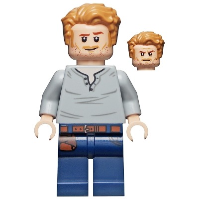 【小荳樂高】LEGO 侏儸紀世界 歐文 Owen Grady (75937原裝人偶) jw048