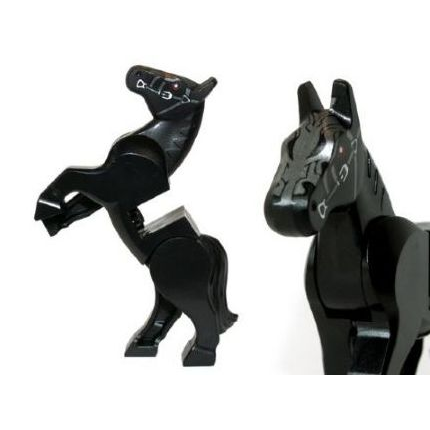 【小荳樂高】LEGO 魔戒系列 戒靈+戒靈馬 Ringwraith (9472) lor018-細節圖2