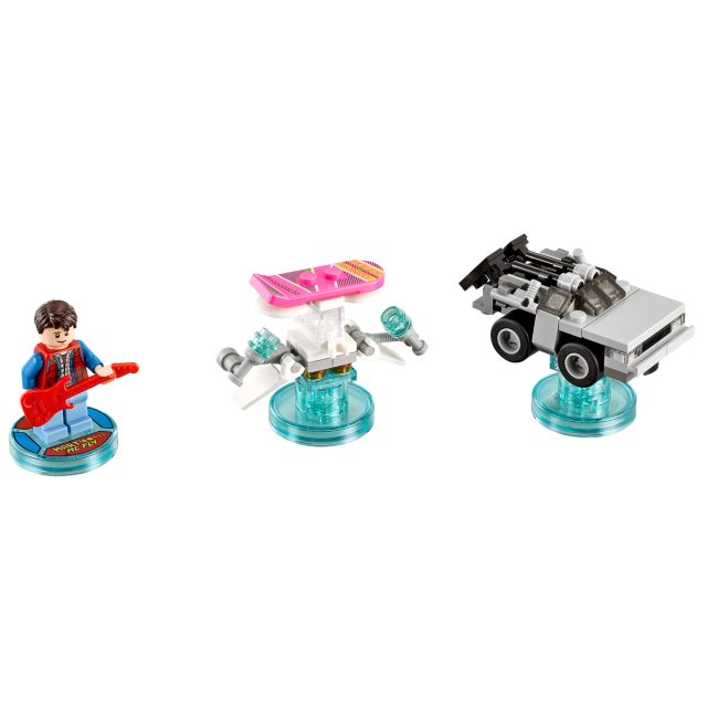 【小荳樂高】LEGO DIMENSIONS 次元趣味盒 回到未來 71201 全新未拆 盒損價-細節圖2