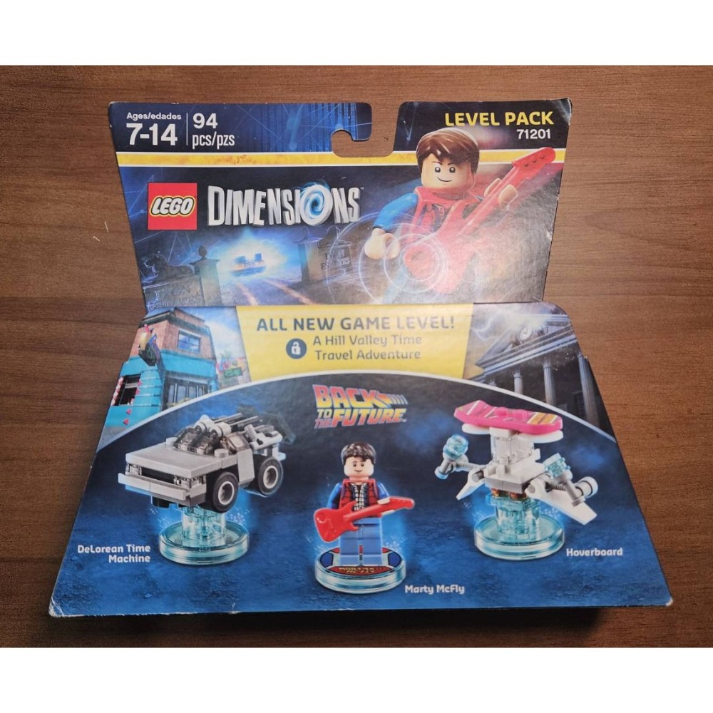 【小荳樂高】LEGO DIMENSIONS 次元趣味盒 回到未來 71201 全新未拆 盒損價-細節圖3