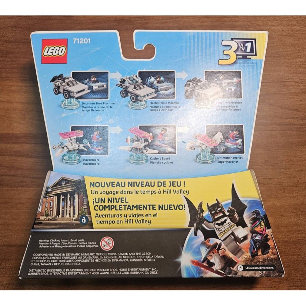 【小荳樂高】LEGO DIMENSIONS 次元趣味盒 回到未來 71201 全新未拆 盒損價-細節圖4