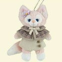 [日貨噗噗購](🇯🇵正版現貨)東京迪士尼海洋限定 達菲家族 LINABELL粉紅小狐狸 包包吊飾 娃娃 公仔 吊飾-規格圖4