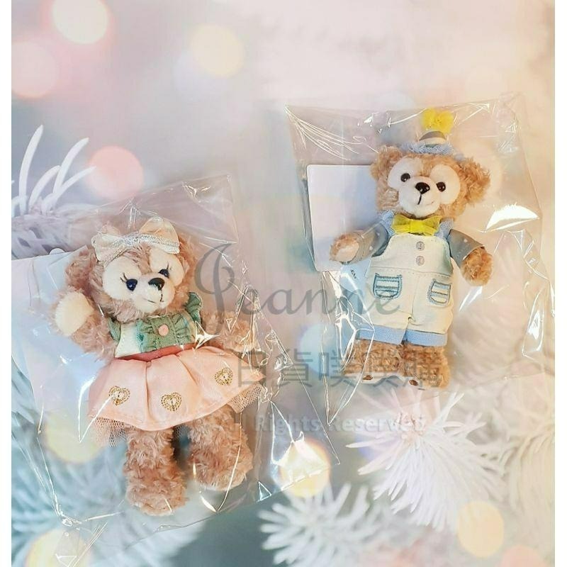 [日貨噗噗購](正版現貨)迪士尼40周年 春日派對 達菲家族 娃娃吊飾-細節圖3