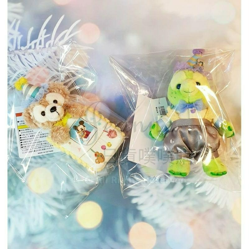 [日貨噗噗購](正版現貨)迪士尼40周年 春日派對 達菲家族 娃娃吊飾-細節圖6