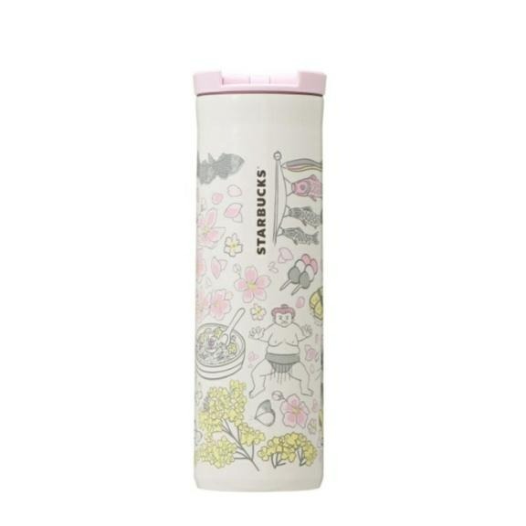 [日貨噗噗購](現貨) Starbucks 日本 SAKURA 櫻花 BEEN THERE SERIES地域不鏽鋼隨身杯-細節圖3
