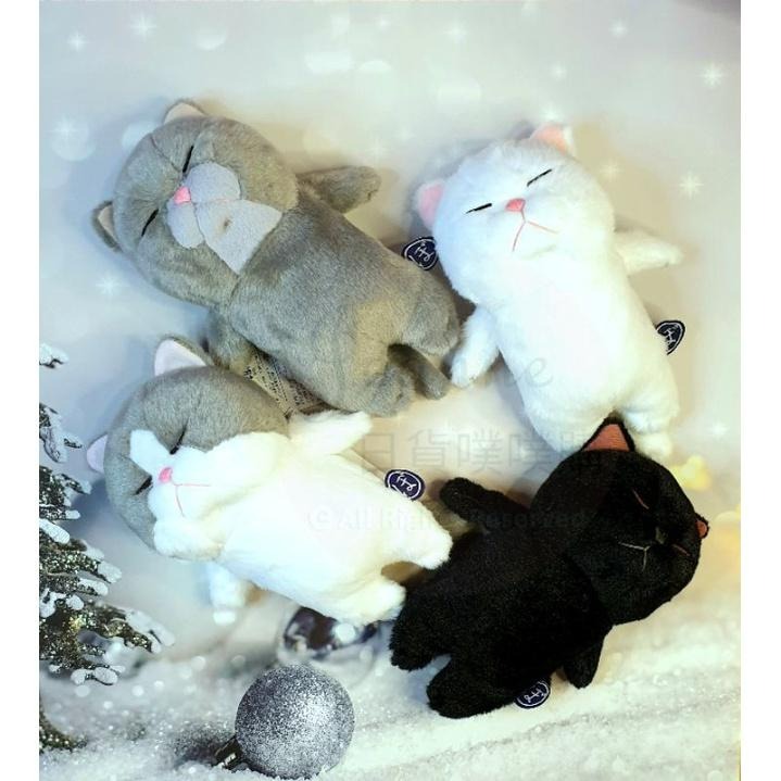 [日貨噗噗購](現貨)日本超萌系 睡姿貓咪玩偶/絨毛娃娃/公仔-細節圖2