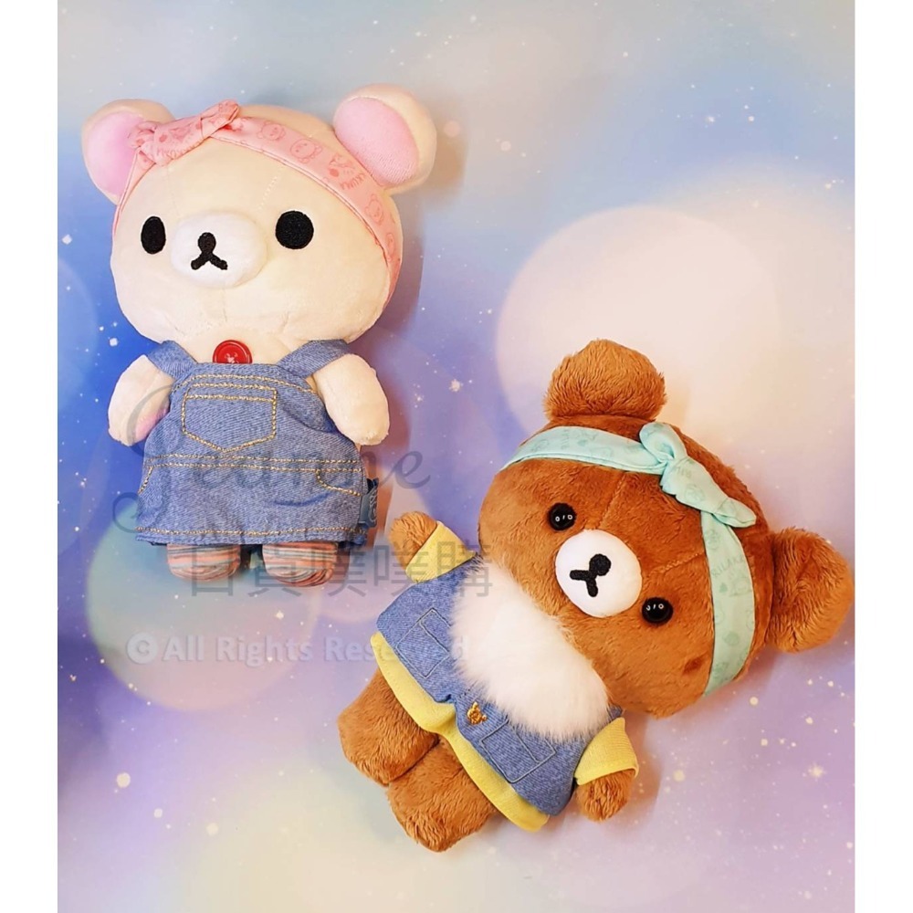 [日貨噗噗購](正版現貨)2023新款露營拉拉熊娃娃 拉拉熊 小白熊 蜜茶熊 小黃雞-細節圖2