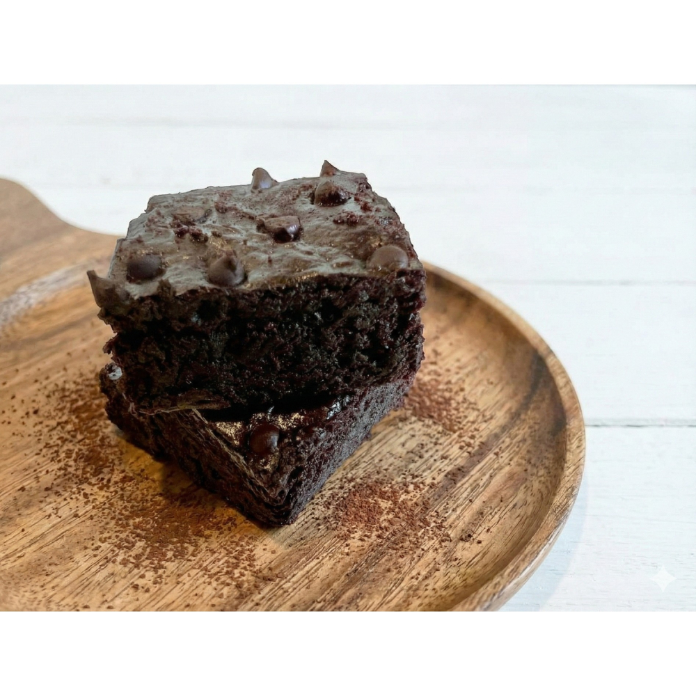 外酥內軟 濕潤布朗尼（可生酮）-細節圖3