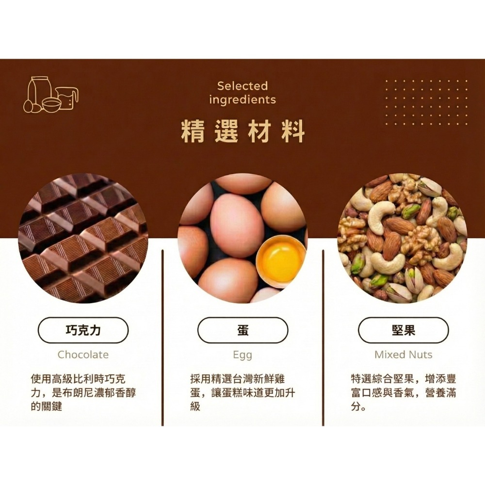 外酥內軟 濕潤布朗尼（可生酮）-細節圖4