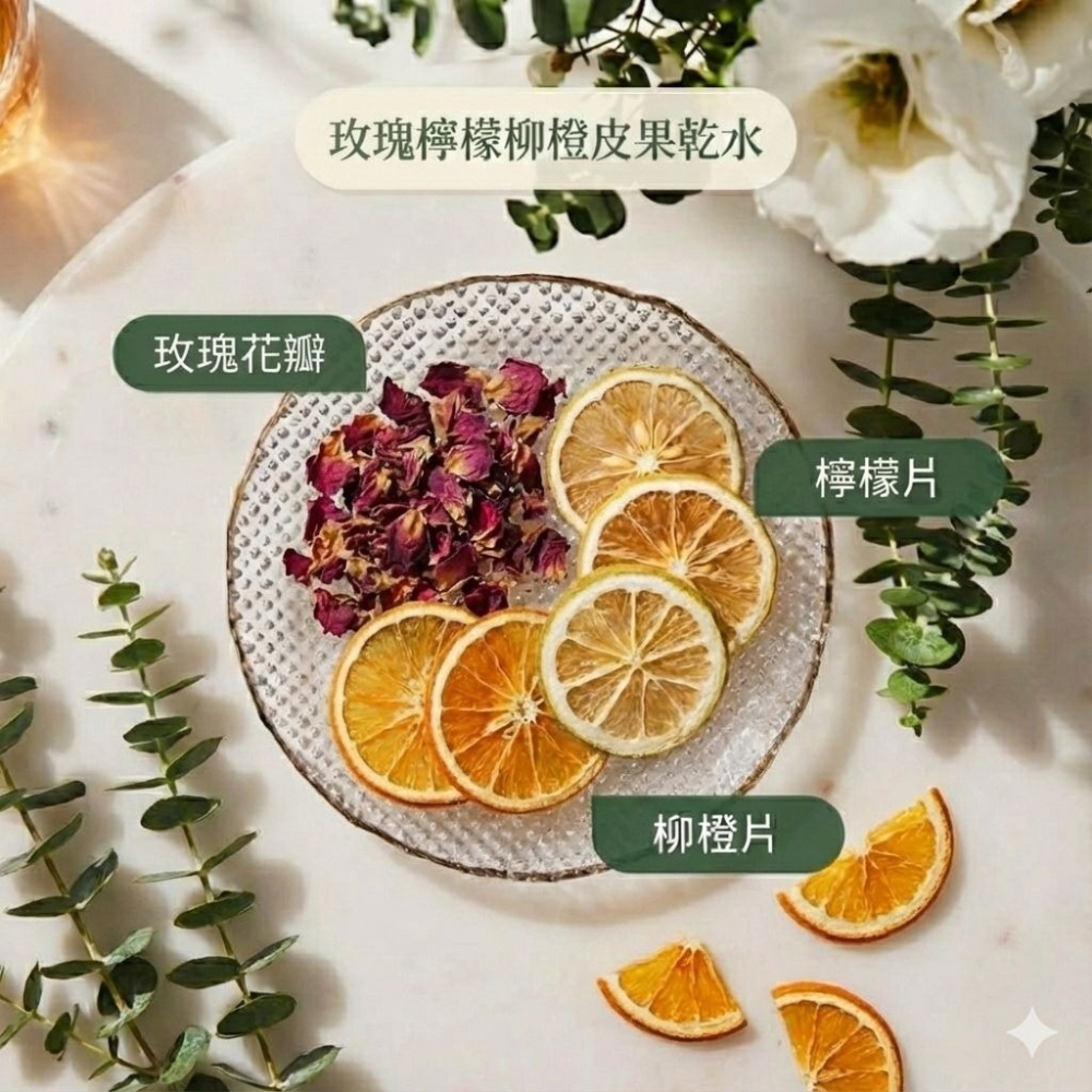 精選水果茶✨ 補充每天所需維他命C！ 蜂蜜 檸檬 烏龍 柳橙 洛神花 玫瑰 百香果 果乾 果乾水-細節圖2