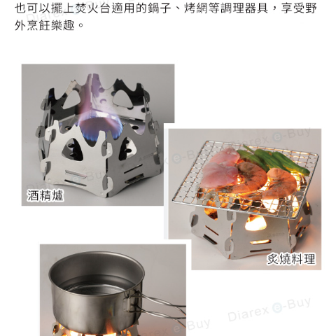 SOTO 迷你焚火台(六面) ST-942-細節圖5