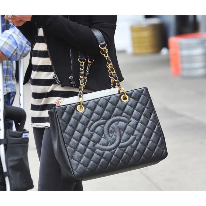 *二手精品* 法國購回 Chanel GST經典款雙肩包 含盒+購證+保卡+防塵袋～保證正品 自售價格低於二手精品店-細節圖4