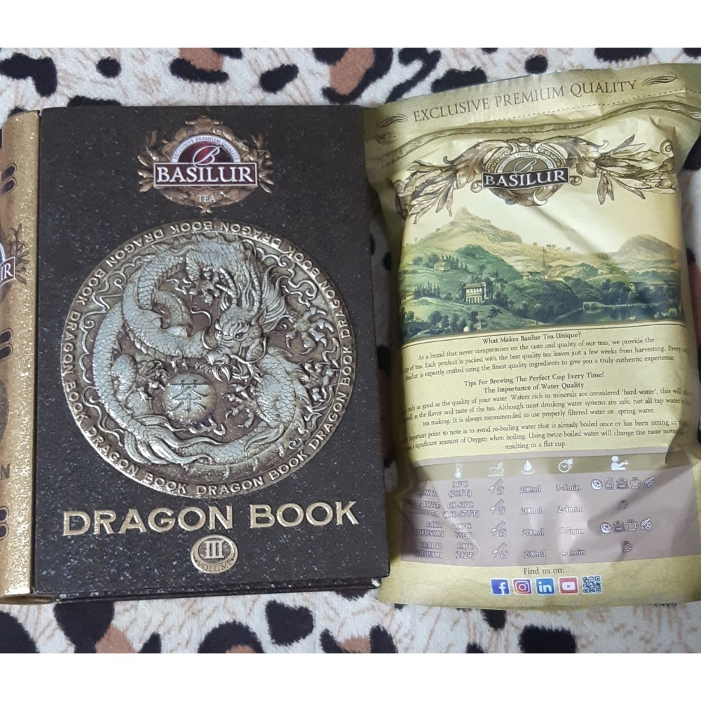 粟米小舖-Basilur 72380 Dragon Book 錫蘭紅茶 典藏書第III卷-細節圖4