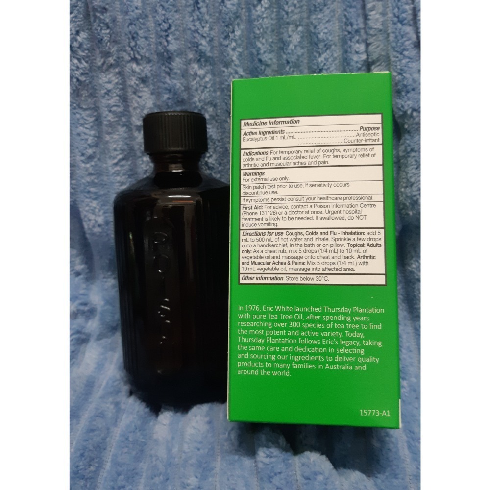 粟米小舖- ThursdayPlantation 星期四農莊 尤加利精油200ml+澳維花園 AusGarden-細節圖3