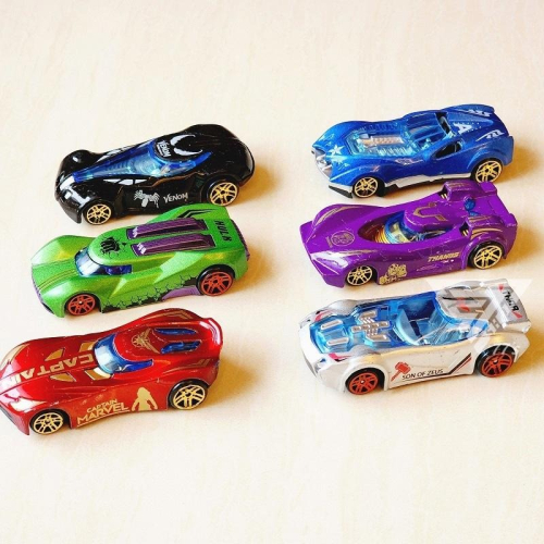 【台灣現貨】【英雄概念車合金車/6款可選】1/64 模型玩具車 兒童玩具車 小汽車 模型跑車 跑車 男孩玩具