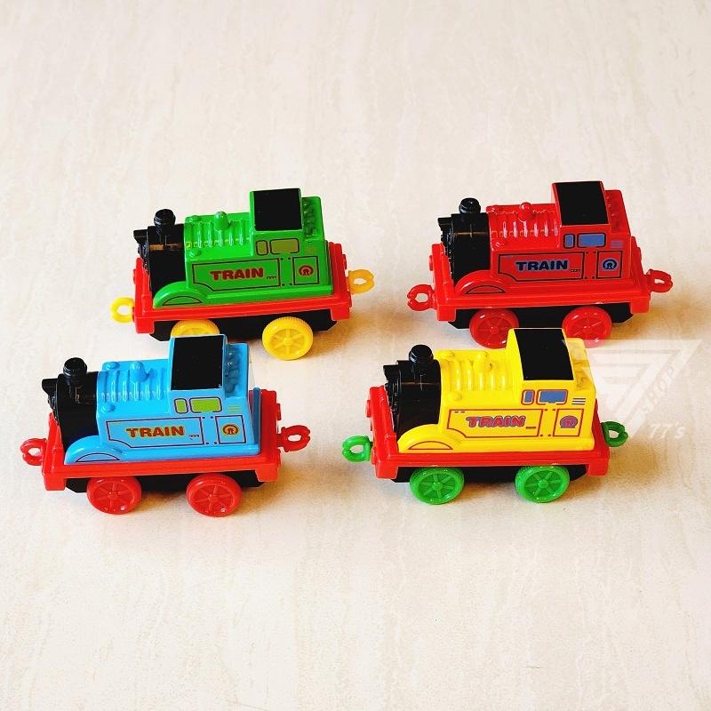 【台灣現貨】【串接小火車合金車/4款可選】迴力車 玩具小火車 兒童玩具車 小汽車 連接小火車 連結火車 1/64 小火車-細節圖4