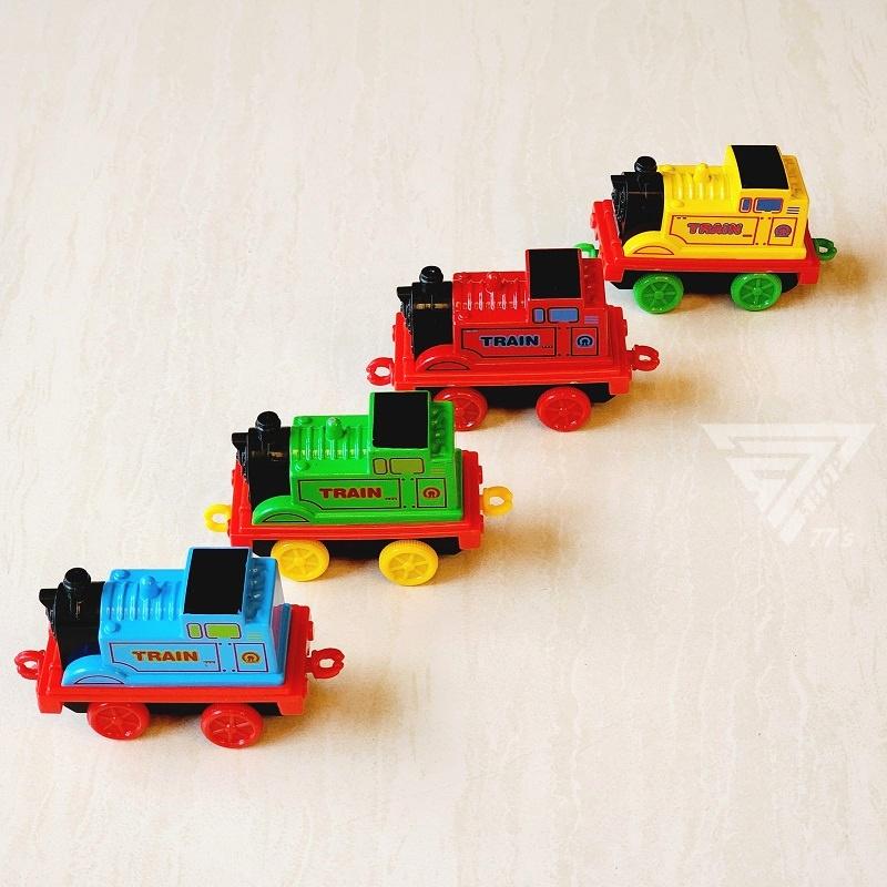 【台灣現貨】【串接小火車合金車/4款可選】迴力車 玩具小火車 兒童玩具車 小汽車 連接小火車 連結火車 1/64 小火車-細節圖5