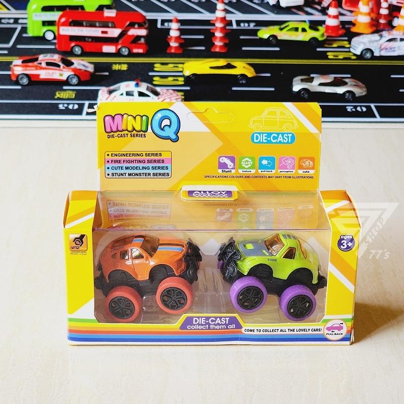 【台灣現貨】【大腳合金迴力車/4款8色可選】越野車 1/64 模型越野車 兒童玩具車 小汽車 你妳大腳車 賽車 男孩玩具-細節圖5