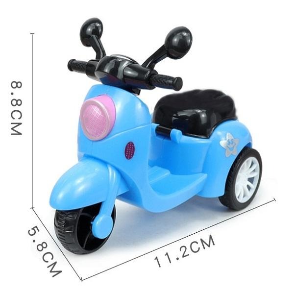 【台灣現貨】【超可愛仿真迴力摩托車/慣性玩具車】迴力車 Q版摩托車 小汽車玩具 玩具摩托車 小綿羊摩托車 卡通摩托車-細節圖9