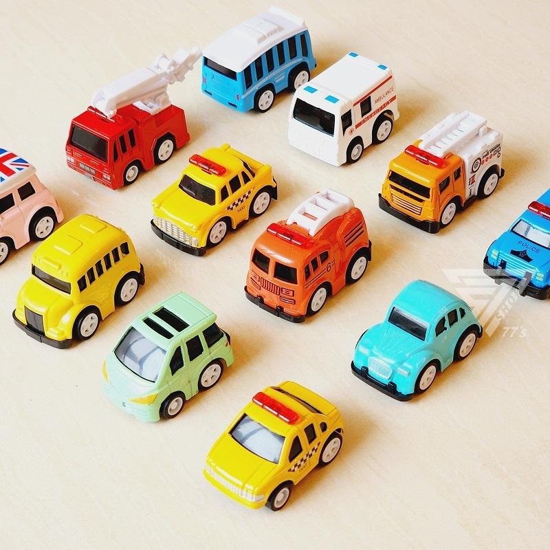 【台灣現貨】【12款Q版口袋可愛合金車】玩具合金車 口袋玩具小汽車 掌心玩具 迴力車 小車車 玩具車 MINI車車-細節圖2